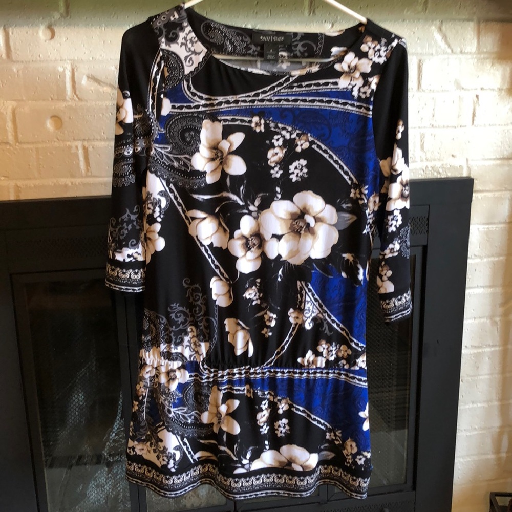 WHBM new never worn floral paisley dress